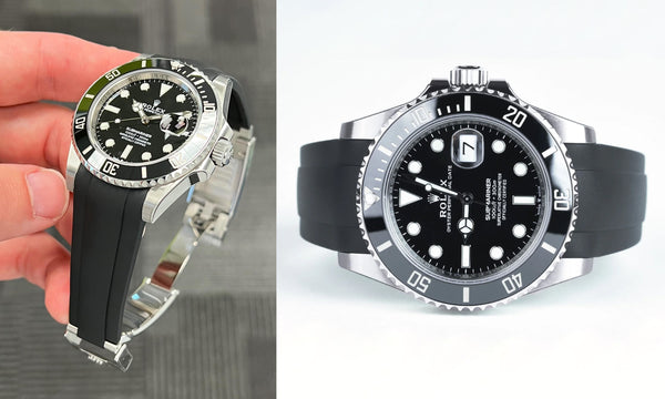 Why Your Rolex Submariner 41 Needs The Everest Deployant Rubber Strap