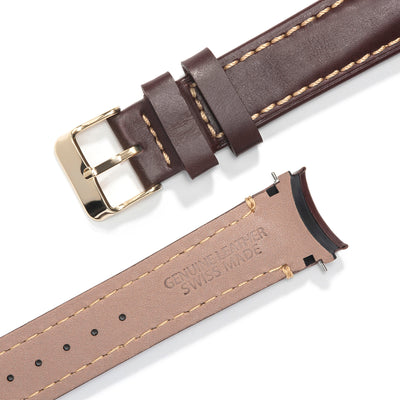 Brown Leather / Gold Buckle