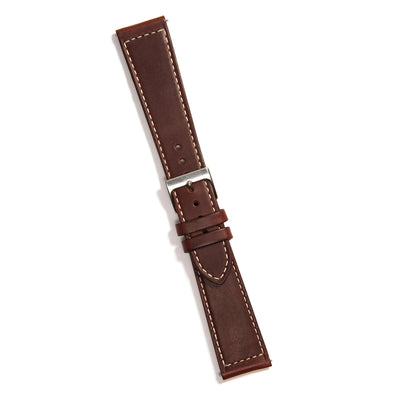 Everest UNIVERSAL CHERRY LEATHER WATCH STRAP