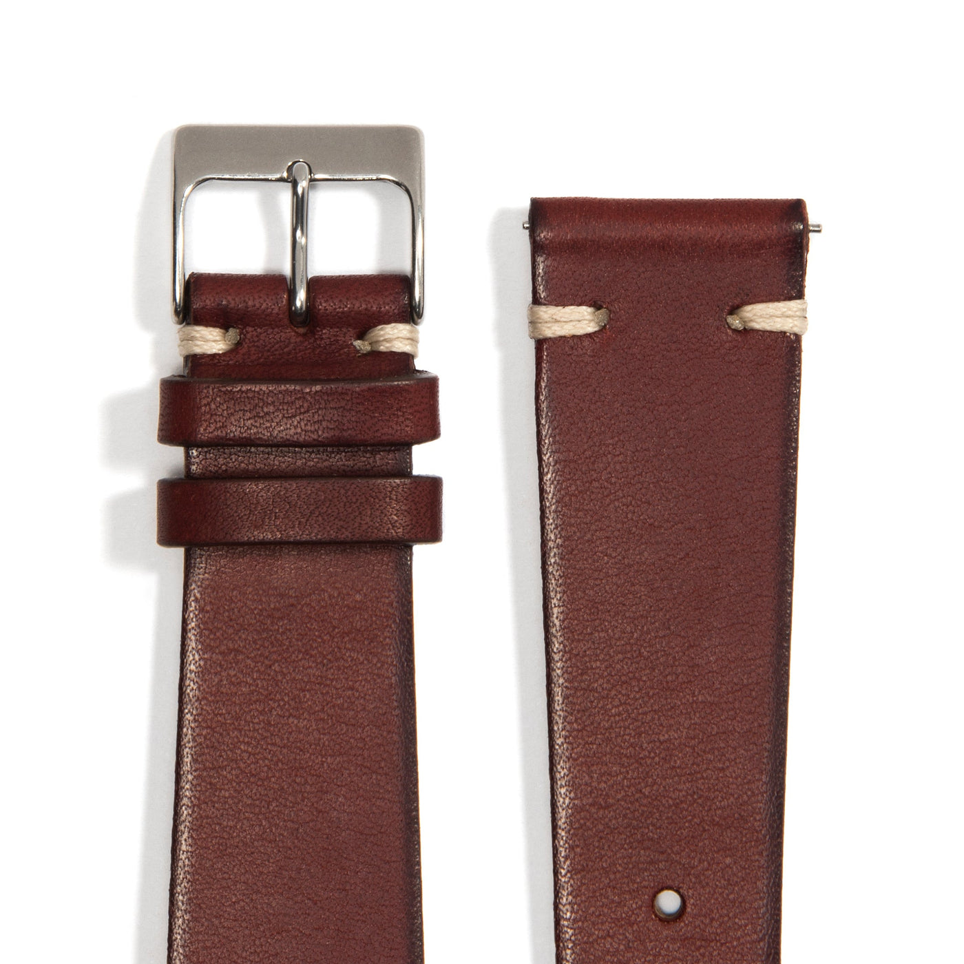 Everest UNIVERSAL CHERRY VINTAGE LEATHER WATCH STRAP