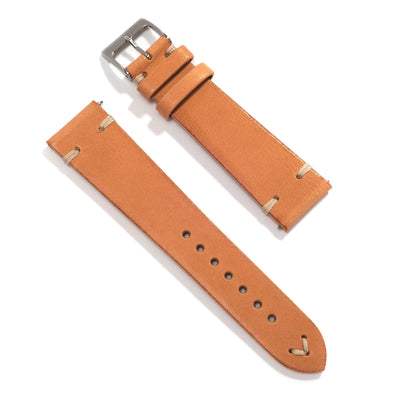 Everest UNIVERSAL TAN VINTAGE LEATHER WATCH STRAP