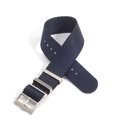 Everest Navy Blue NATO-Style Single Pass Nylon Watch Band