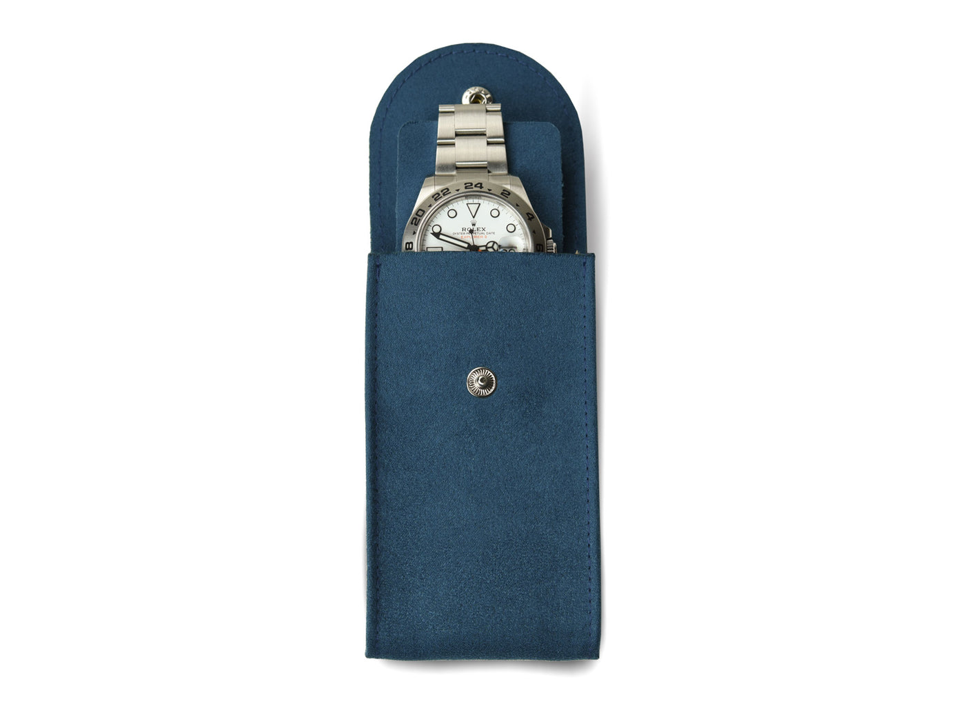 Everest Watch Pouch Ocean Blue Open