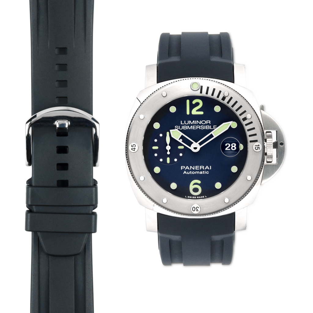 Rubber Strap for Panerai Luminor Submersible Models