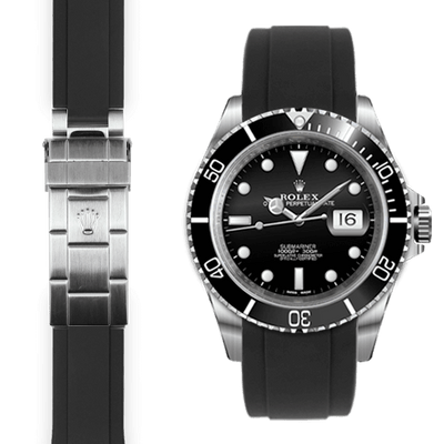 Rolex Submariner rubber watch strap